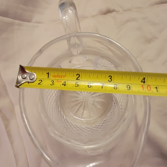 Cut glass pitcher - Picture 7 of 8